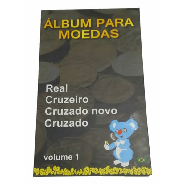 Álbum para moedas por tipo Volume 1