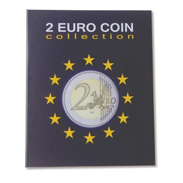 Álbum de Luxo para as moedas comemorativas de 2 EURO