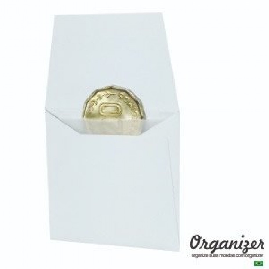 Envelope para moedas - Revestido com Papel Vegetal