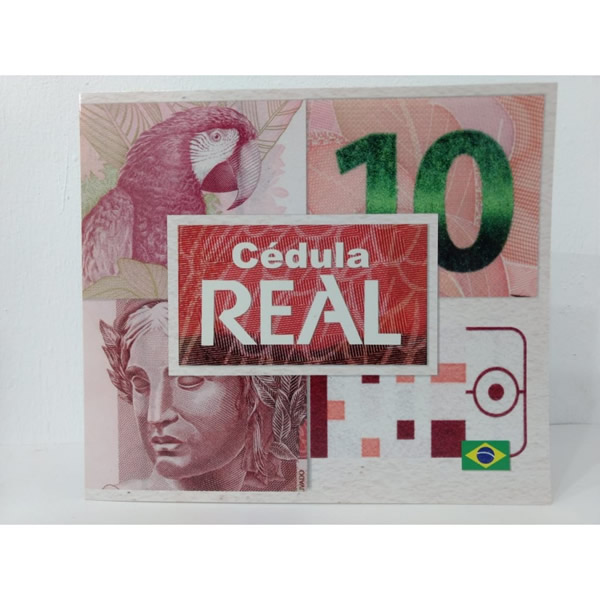 Folder para cédula 2ª familia R$10,00