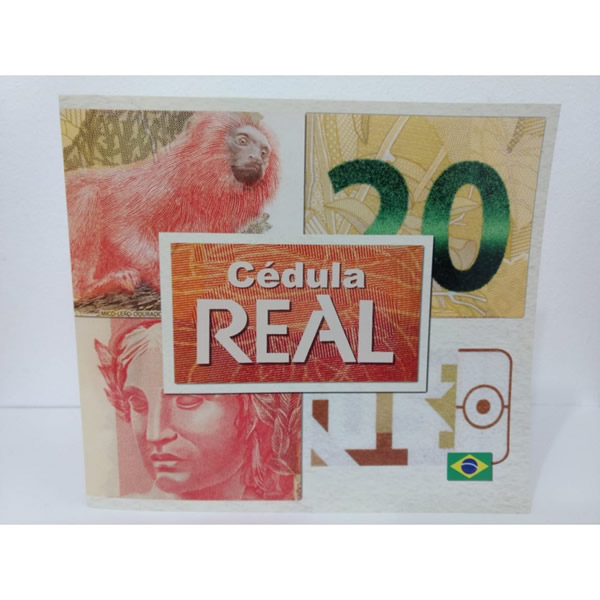 Folder para cédula 2ª familia R$20,00