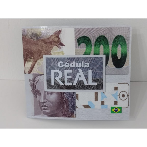 Folder para cédula 2ª familia R$200,00