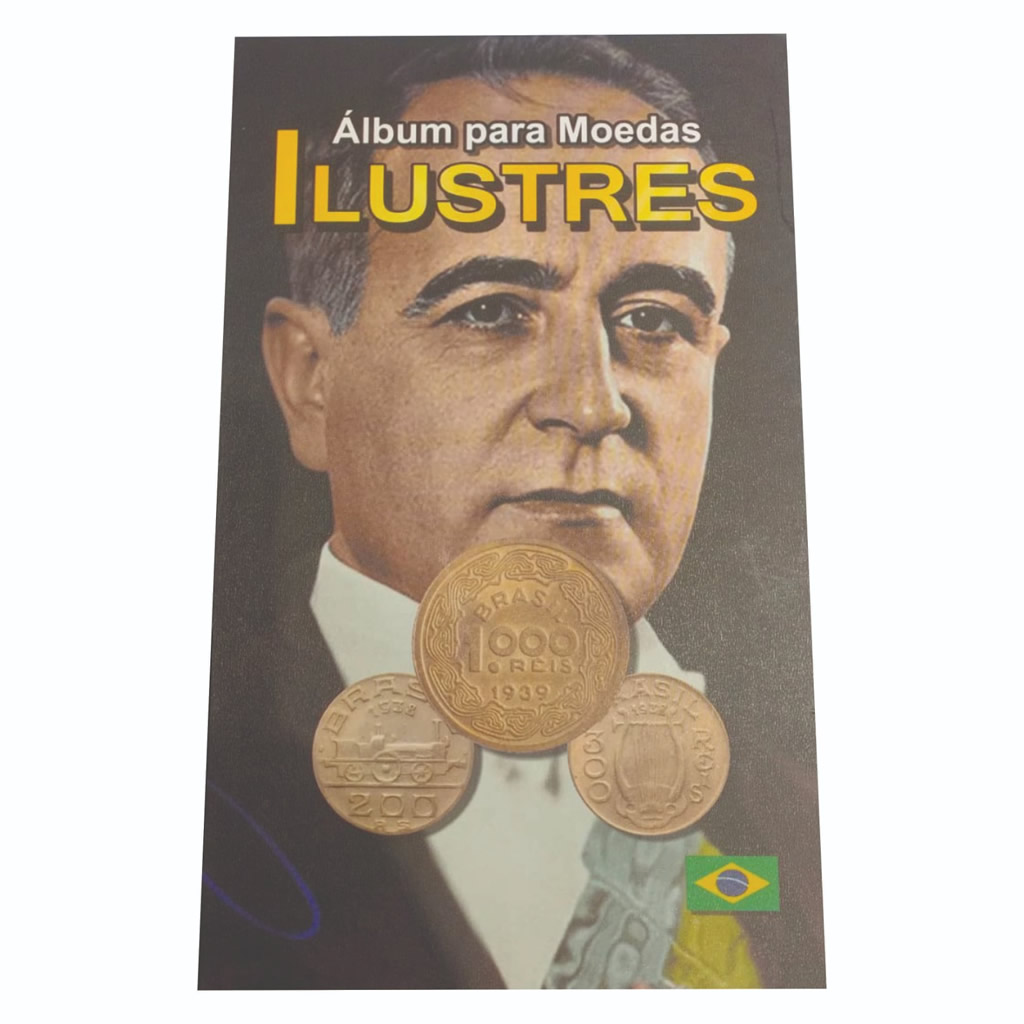 Álbum para moedas Ilustres